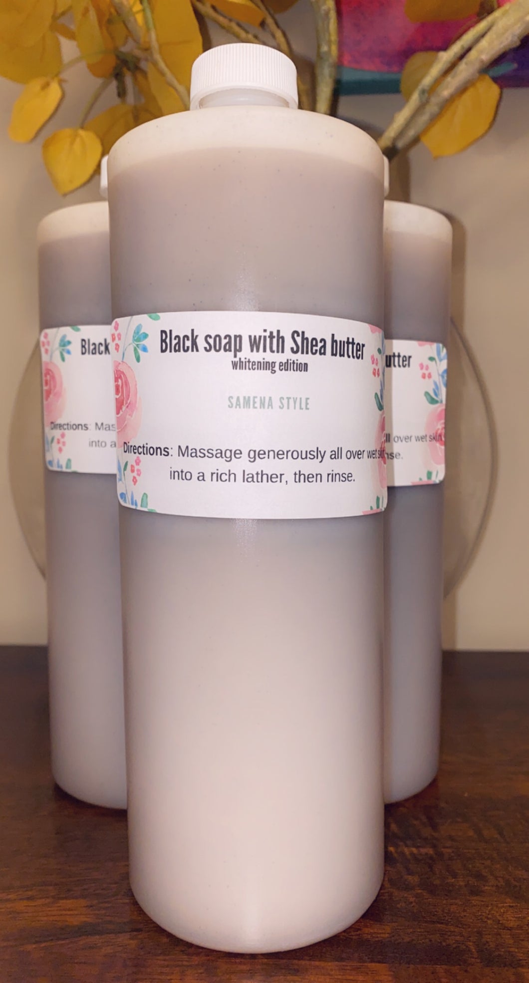 Black Soap with Shea Butter- Whitening edition